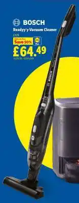 Lidl BOSCH Readyy'y Vacuum Cleaner offer
