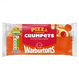Iceland Warburtons 6 Pizza Flavour Crumpets offer