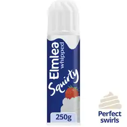 Iceland Elmlea Whipped Squirty Double Cream Alternative offer
