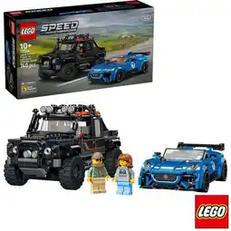 Costco LEGO Speed Champions Jaguar Project 7 & Land Rover Defender - Model 77264 (10+ Years) offer
