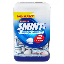 Iceland Smint 150 Sugar Free Peppermint Mints 105g offer