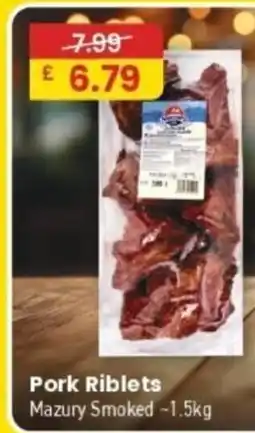 MyMINIMIX Mazury Smoked Pork Riblets offer