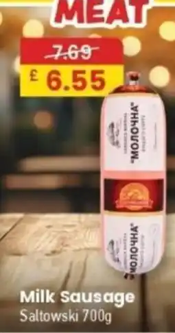 MyMINIMIX Milk Sausage Saltowski offer