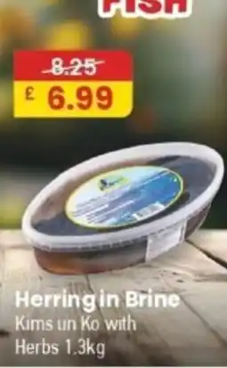 MyMINIMIX Herring in Brine Kims un Ko with Herbs offer