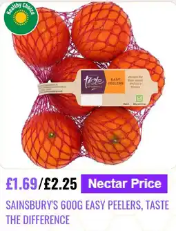 Sainsbury's Sainsbury's easy peelers offer