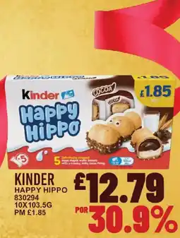 Bestway Kinder happy hippo offer