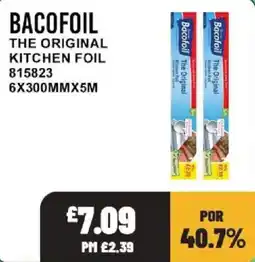 Bestway Bacofoil the original kitchen foil offer