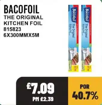 Bacofoil the original kitchen foil