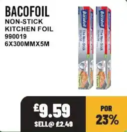 Bestway Bacofoil non-stick kitchen foil offer