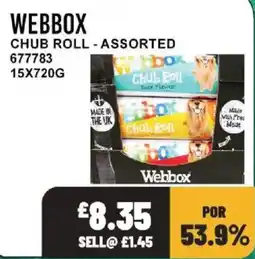Bestway Webbox chub roll assorted offer