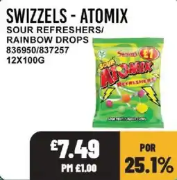 Bestway Swizzels atomix offer