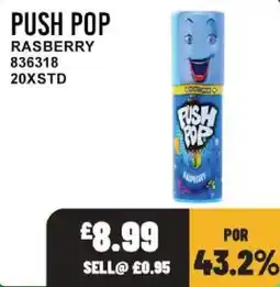 Bestway Push Pop raspberry offer