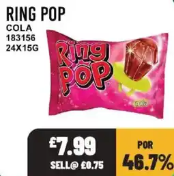 Bestway Ring Pop cola offer