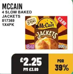 Bestway McCain 4 Slow Baked Jackets offer