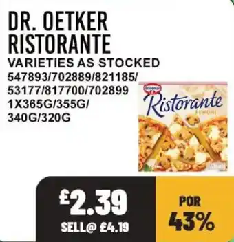 Dr. Oetker ristorante