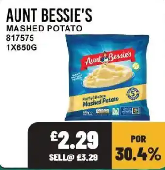 Bestway Aunt Bessie's mashed potato offer