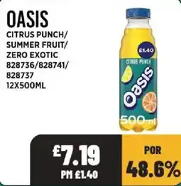 Bestway Oasis citrus punch offer