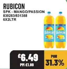 Bestway Rubicon mango/passion offer