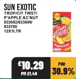 Bestway Sun exotic tropical fruit offer