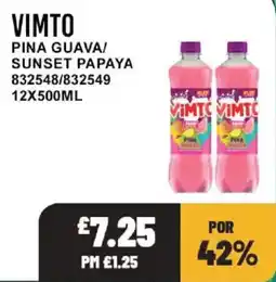Bestway Vimto pina guava sunset papaya offer