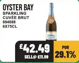 Bestway Oyster Bay sparkling cuvée brut offer