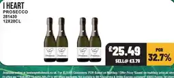 Bestway I Heart Prosecco offer