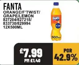 Bestway Fanta orange offer