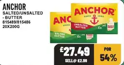 Bestway Anchor salted/unsalted butter offer