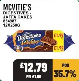 Bestway McVitie's digestives jaffa cakes offer