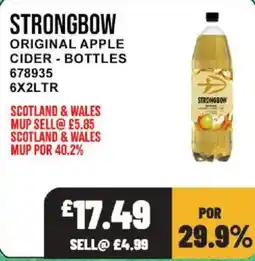 Bestway Strongbow original apple cider offer
