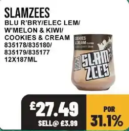 Bestway Slamzees cookies & cream offer