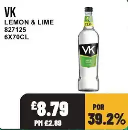 Bestway Vk lemon & lime offer