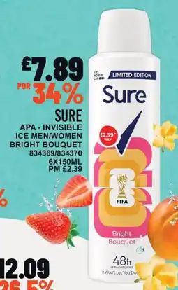 Bestway Sure invisible ice men/women bright bouquet offer