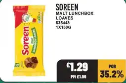 Bestway Soreen malt lunchbox loaves offer