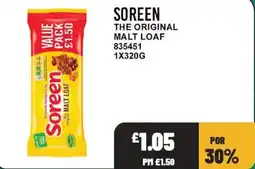 Bestway Soreen the original malt loaf offer