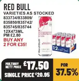 Bestway Red Bull cherry edition offer