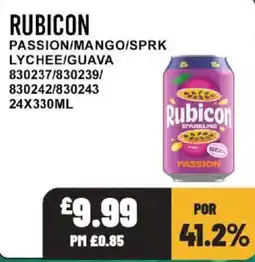 Bestway Rubicon sparkling passion offer