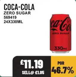 Bestway Coca-Cola zero sugar offer