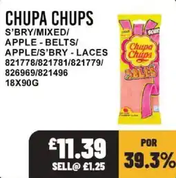 Bestway Chupa Chups belts offer