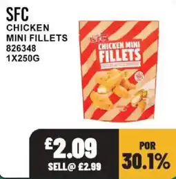 Bestway Sfc chicken mini fillets offer