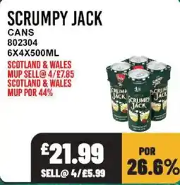 Bestway Scrumpy Jack cans offer