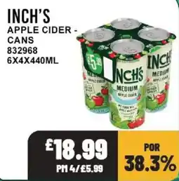 Bestway Inch's apple cider offer