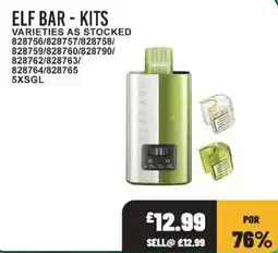 Bestway Elf bar - kits offer