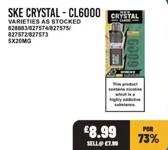 Bestway Ske crystal - CL6000 offer