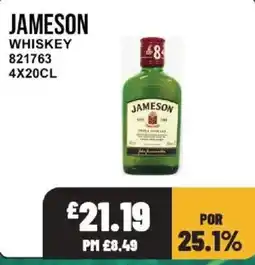 Bestway Jameson Whiskey offer