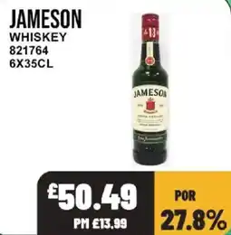 Bestway Jameson whiskey offer