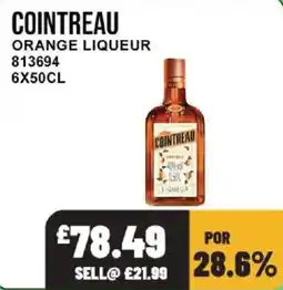 Bestway Cointreau orange liqueur offer
