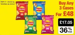 Booker Wholesale Walkers crisps offer