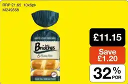 Booker Wholesale Brioche brioche offer