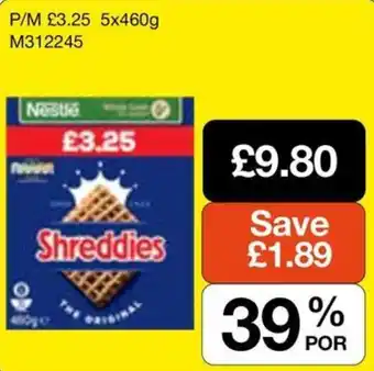 Nestle shreddies